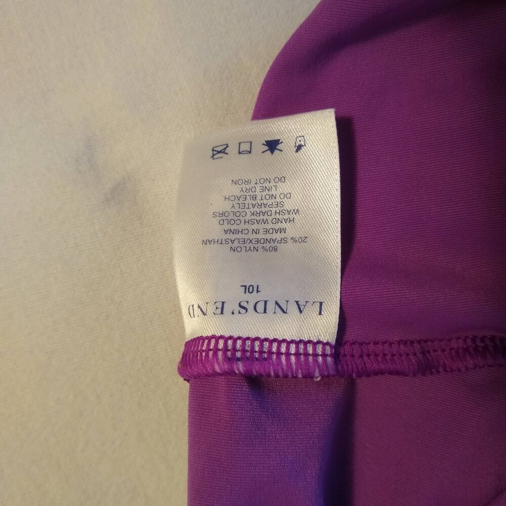 Lands' End size 10 raspberry-purple - Picture 6 of 12